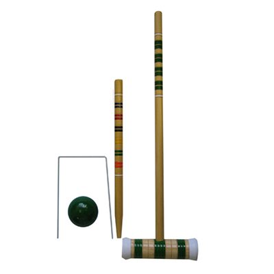 Advanced 6 players croquet set