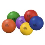 Set of 6 Volley® “Softi” Polyurethane-Covered High-Density Foam Balls, 6" (16 cm)