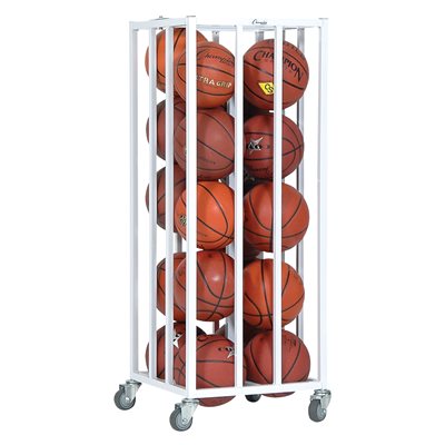 Vertical Lockable Ball Cage, Capacity 20 Balls