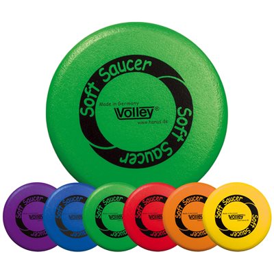 Volley® Foam Covered with Polyurethane Frisbee, 38g - 9.87" (25 cm)