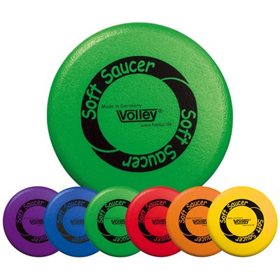 6 Volley® polyurethane covered foam frisbee