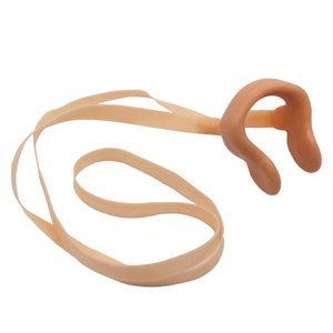 Nose clip with strap