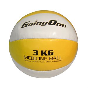 Going One® Leather Medicine Ball