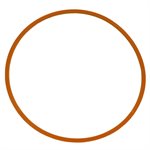 Heavy-duty flat hoop, orange, 28"