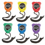 Stop watch set of 6 colors