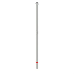 Double Zinc-Covered Steel Badminton Post, 1,9" (5 cm)