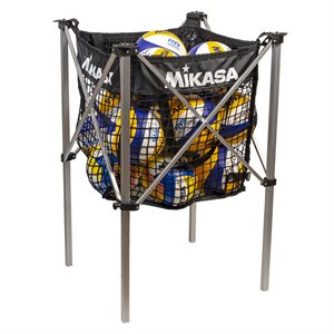 Collapsible Mikasa® Beach Volleyball Ball Cart / Bag