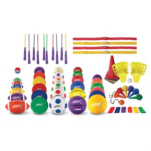 Set of 100 game items for school daycare