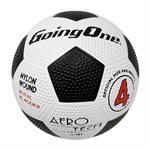 Ballon de soccer en caoutchouc Going One® «AeroTech» blanc