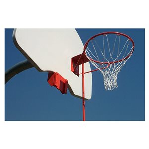 Removable Basketball Hoop, Rear Mount