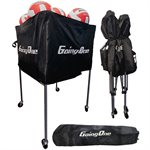 Going One® Collapsible Aluminum Ball Cart, Capacity of 24 Balls, 40 x 25 x 25" (102 x 63 x 63 cm)