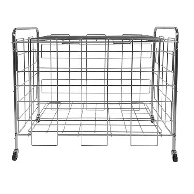 Steel Ball Cage, 36 x 24 x 41" (91 x 61 x 104 cm)