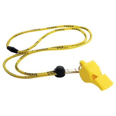 Fox40 Classic Whistle with Breakaway Lanyard