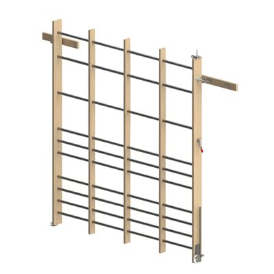 Single climbing frame