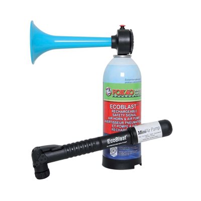 Ecoblast air horn and pump