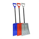 Polycarbonate and Steel Snow Shovel, 9.5 x 32" (24 x 81 cm)