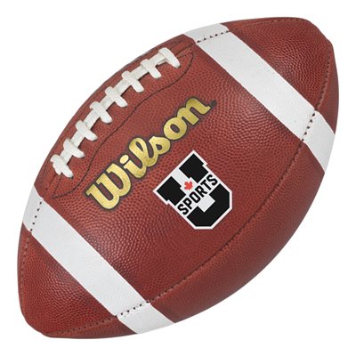 Official Wilson® «U Sports» Leather Match Football, Senior #9