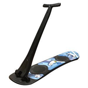 Foldable snow scooter