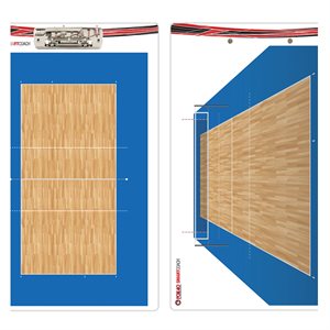 Smartcoach Pro volleyball clipboard