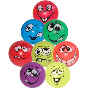 8 Funny Face Balls