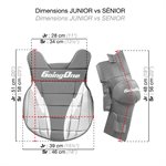 Street Hockey Goalie Chest Protector, Junior