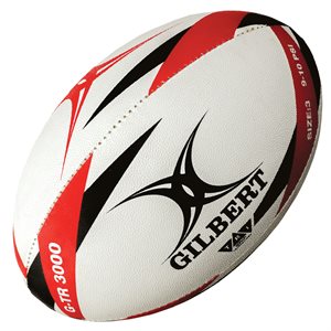 Gilbert® «G-TR3000» Rubber Training Rugby Ball