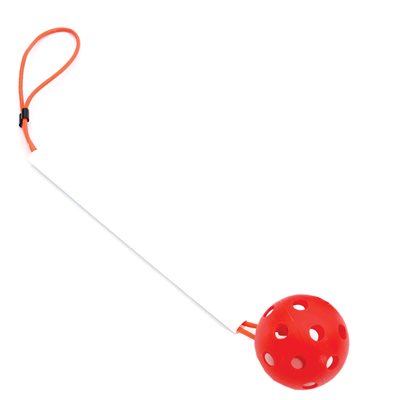 Ankle ball with PVC rod
