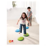 Set of 4 WePlay® «Stepping Coulds» Balance Course Inflatable Clouds