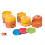 WePlay® «Honey Hill» Balance Course Creation Set of 6 Items