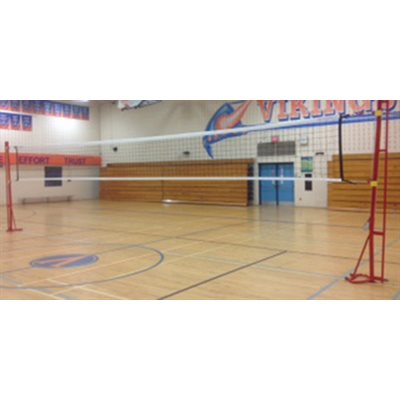 Volleyball / badminton posts, steel, 1 7 / 8", pair