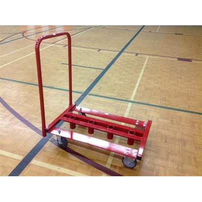 4-post volleyball storing cart, 1 7 / 8", 82"