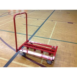 4-post volleyball storing cart, 1 7 / 8", 82"