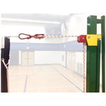 Volleyball / Badminton steel posts, pair