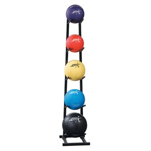 Medicine Balls Steel Rack, Capacity of 5 Balls, 52 x 11 x 15" (132 x 28 x 38 cm)