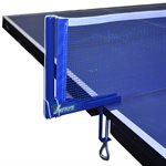 Set of Steel Posts and Nylon Net for Table Tennis, 68" (173 cm)