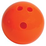 Plastic bowling ball