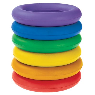 6 rubber deck rings