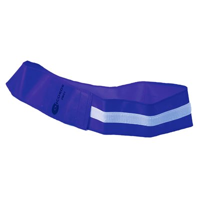Velcro identification belt, blue
