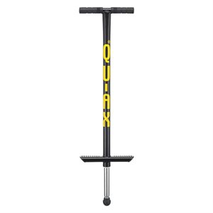 QU-AX® Black Pogo Stick of 34" (86 cm), Capacity of 176 lb (80 kg)