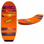 The Spooner® «Pro» Surf-Shaped Deluxe Balance Board, 25.5 x 11" (65 x 29 cm)