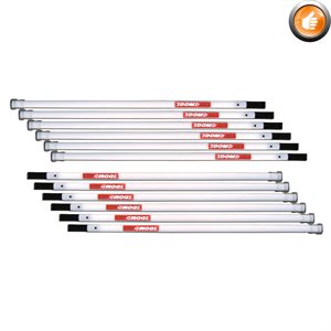 12 DOM ringette sticks, 50"