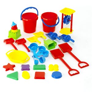 30 Plastic Sand Toys