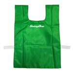 Going One® Green Nylon Pinnie with Elastic and Velcro for Kids