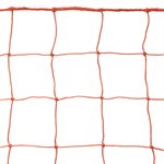 Pair of Orange Nets for Senior Soccer Goals, 2 mm, 8' x 24' x 4' x 10'