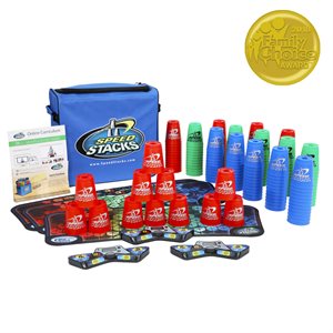 Speed Stacking set for 15 people