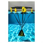 Aquatic Spikeball leg floats and anchor