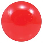 Contact acrylic ball, 100 mm, red
