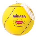 Ballon de tetherball recouvert de caoutchouc doux jaune Mikasa®