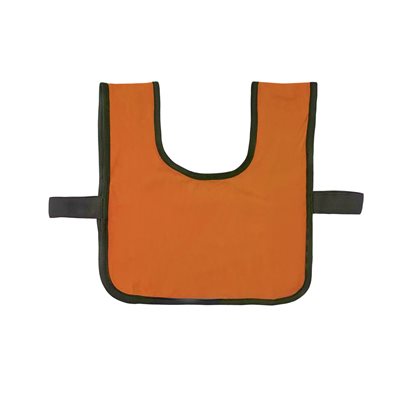 Orange Polyester Pinnie for Ages 2 to 5