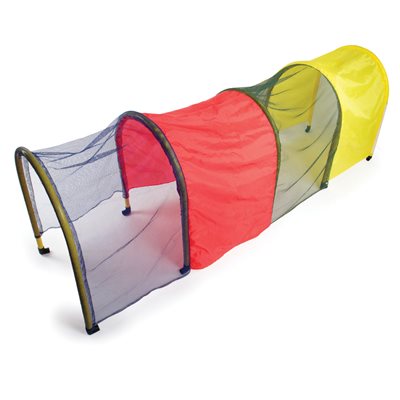 Arc-Shaped Fabric Tunnel with Velcro®, 95 x 28" (241 x 71 cm)